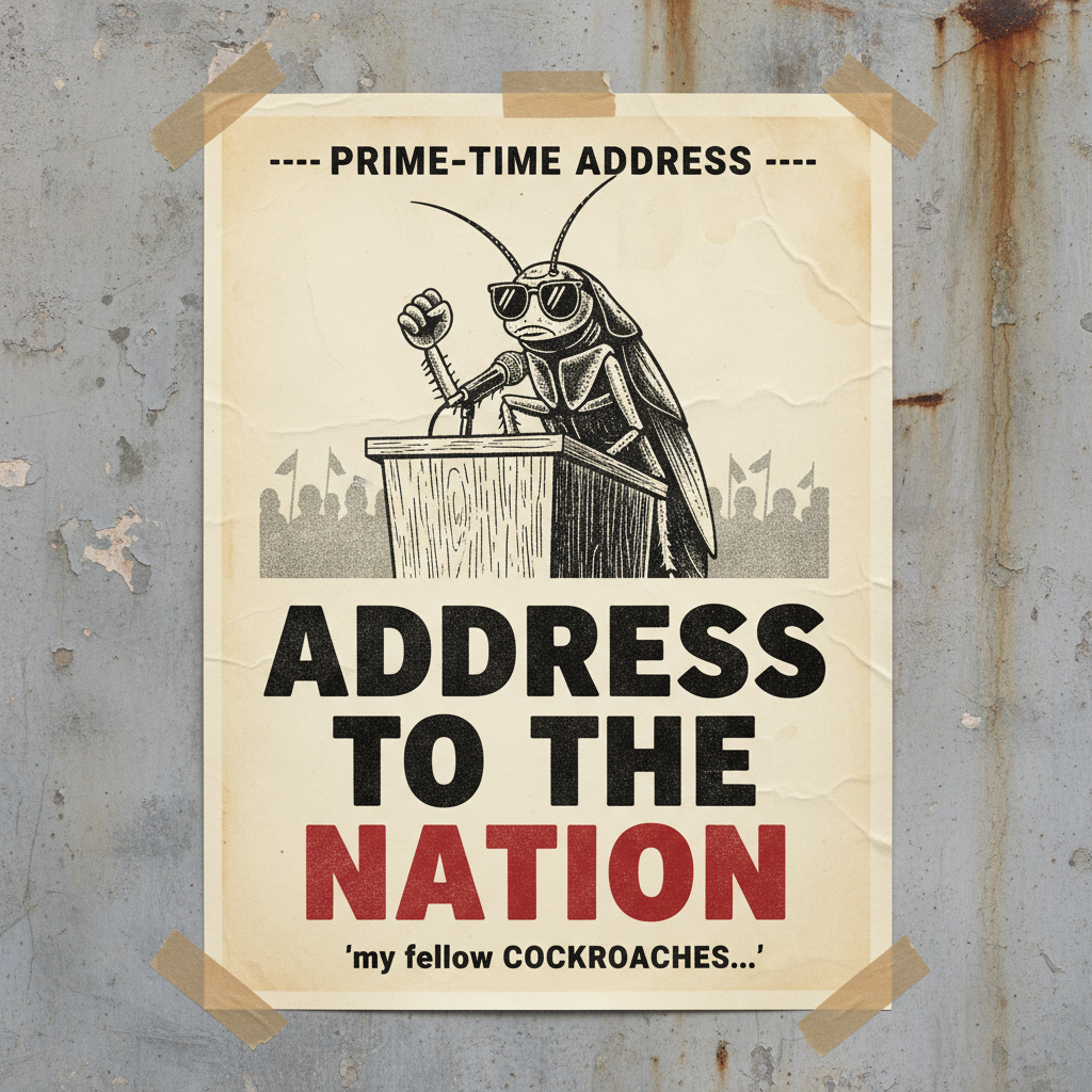 Address to the Nation Poster